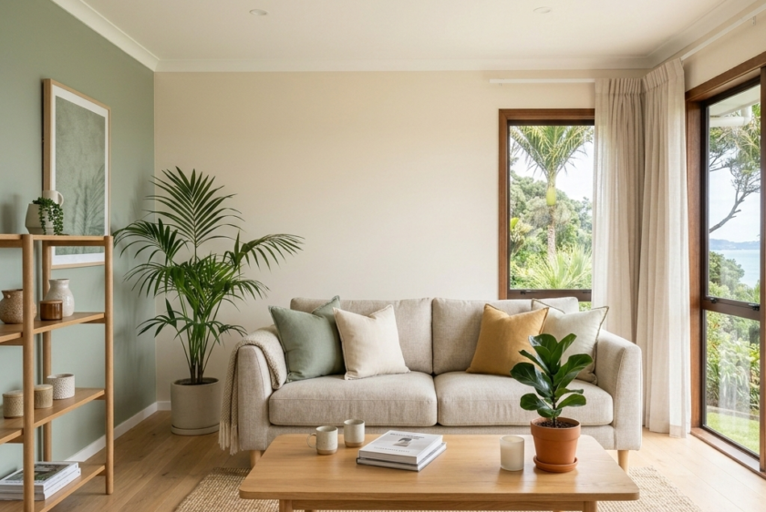 Interior painting trends in North Shore Auckland home interior by Premier Paint Works