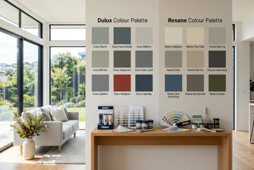 Dulux vs Resene paint comparison for Auckland home painting project