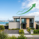 Increase property value painting Auckland modern home exterior repaint