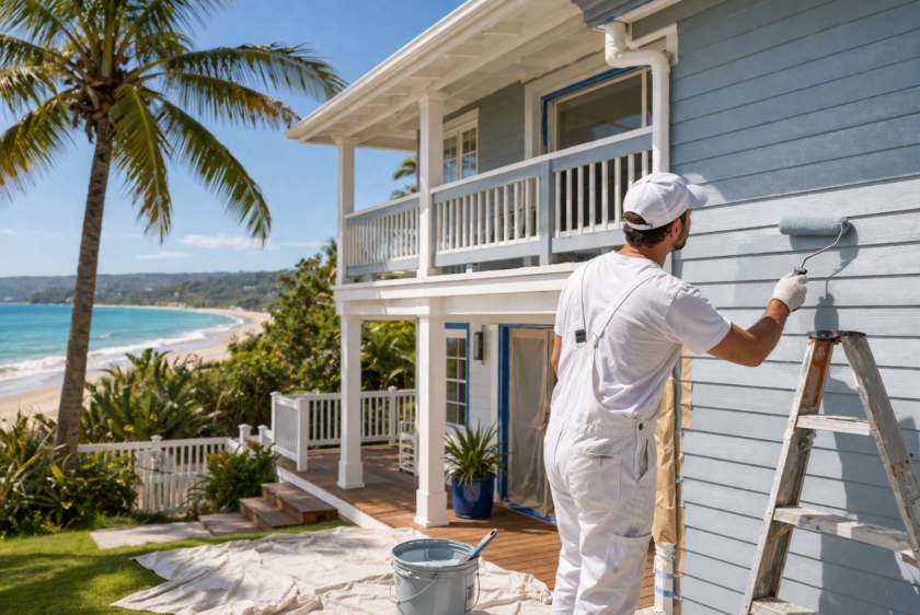 Maintaining a beachside home in Mission Bay with professional by ppw auckland