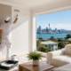 Professional interior painting project in an Auckland home using moisture-resistant paint for humid climate conditions
